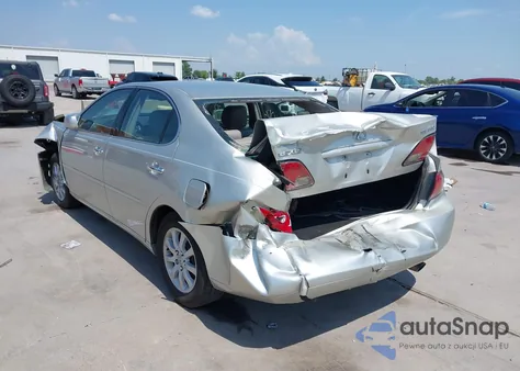 2004 Lexus Es 330 z USA, uszkodzony, nr VIN JTHBA30G545049254